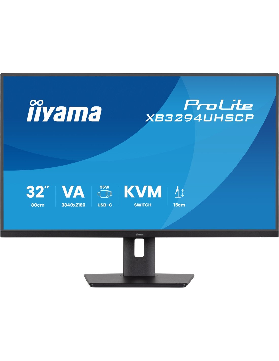 iiyama ProLite XB3294UHSCP-B1 pantalla para PC 80 cm (31.5") 3840 x 2160 Pixeles 4K Ultra HD Negro
