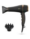 SECADOR DE PELO IONICO PROFESIONAL 2200W NEGRO Y DORADO GKL