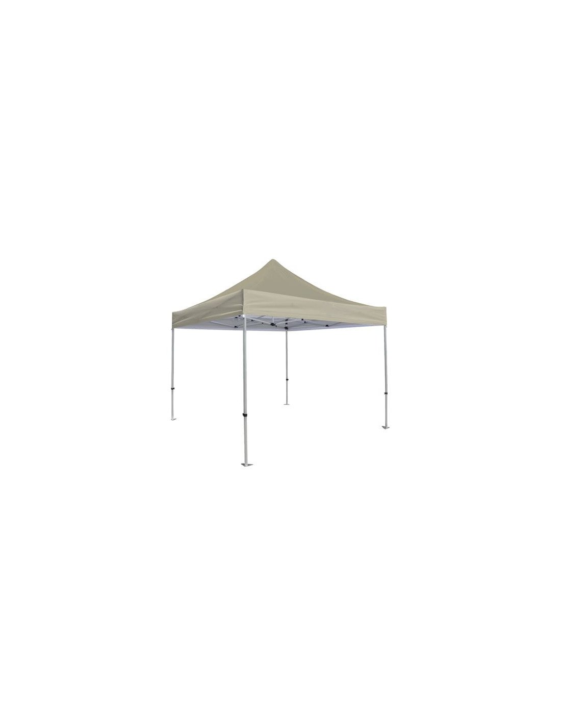 CARPA PLEGABLE ALUMINIO 3X3 METROS 300GRS BEIGE SUNGARDEN