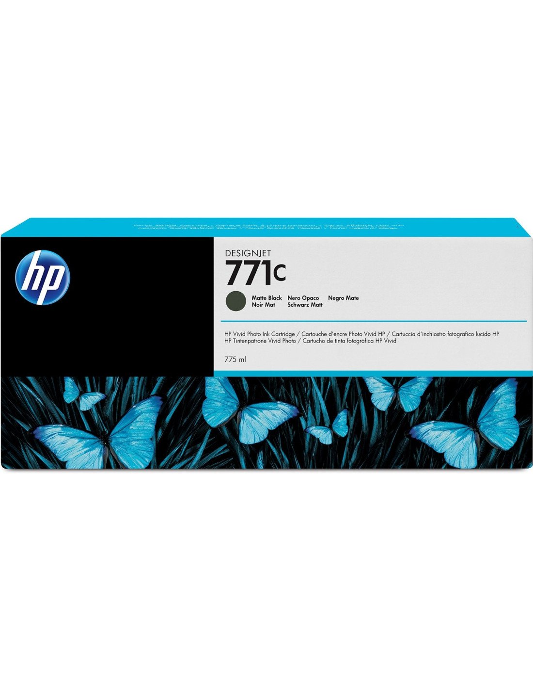 CARTUCHO HP 771C B6Y07A NEGRO MATE