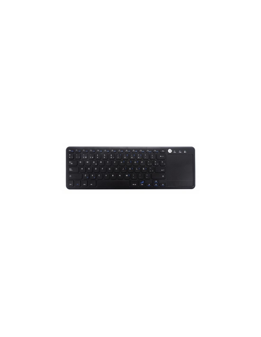 TECLADO COOLBOX COOLTOUCH INALAMBRICO NEGRO COO-TEW01-BK