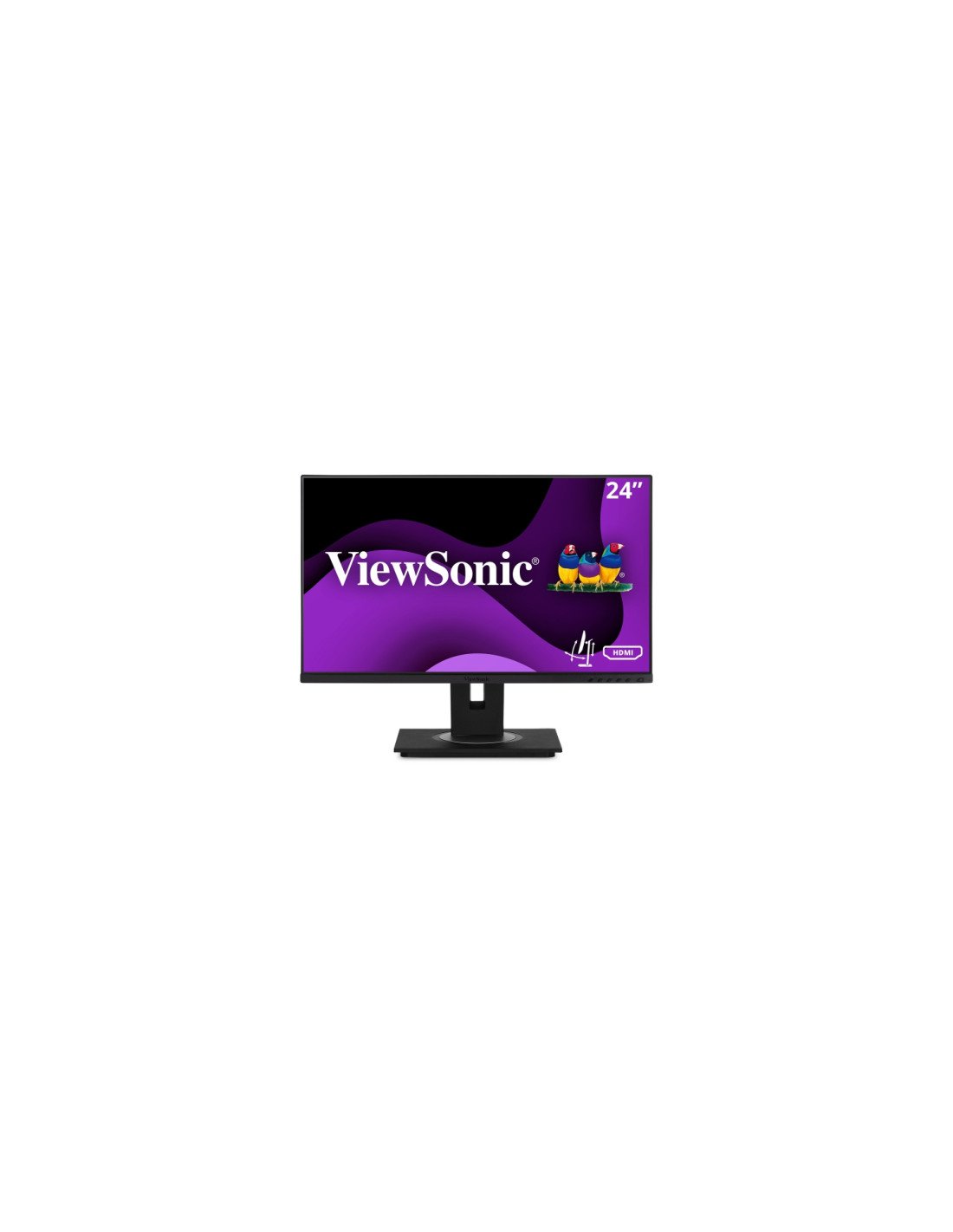 Viewsonic VG Series VG2448a pantalla para PC 61 cm (24") 1920 x 1080 Pixeles Full HD LED Negro