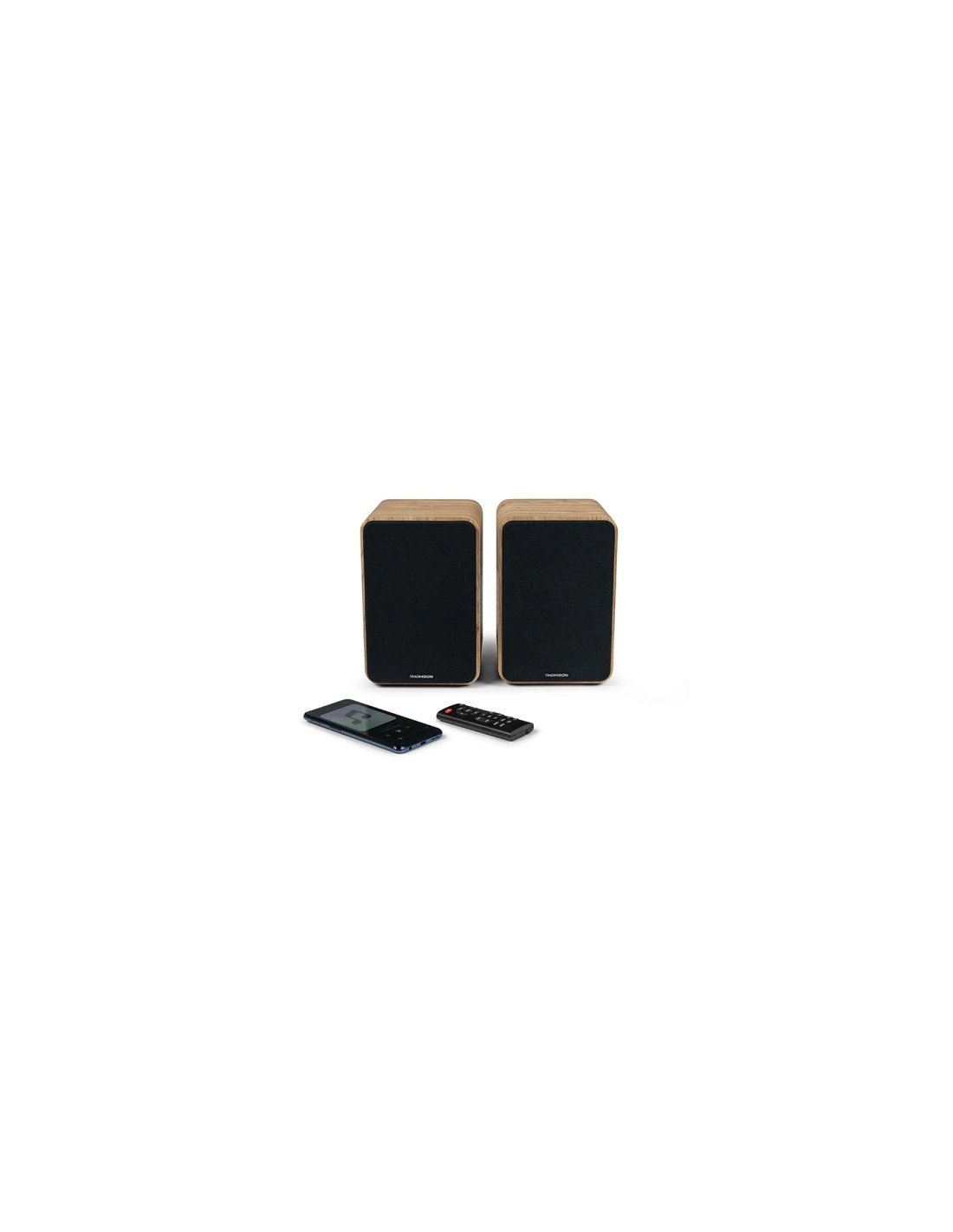 Thomson WS602DUO altavoz De 1 vía Madera Alámbrico 30 W