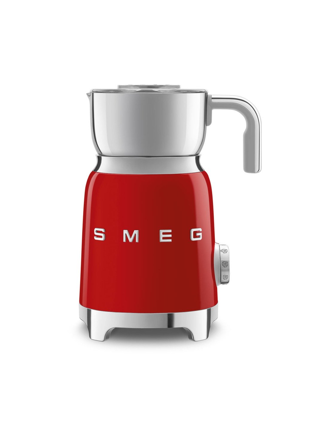 Smeg MFF11RDEU espumador o calentador de leche Automático Rojo