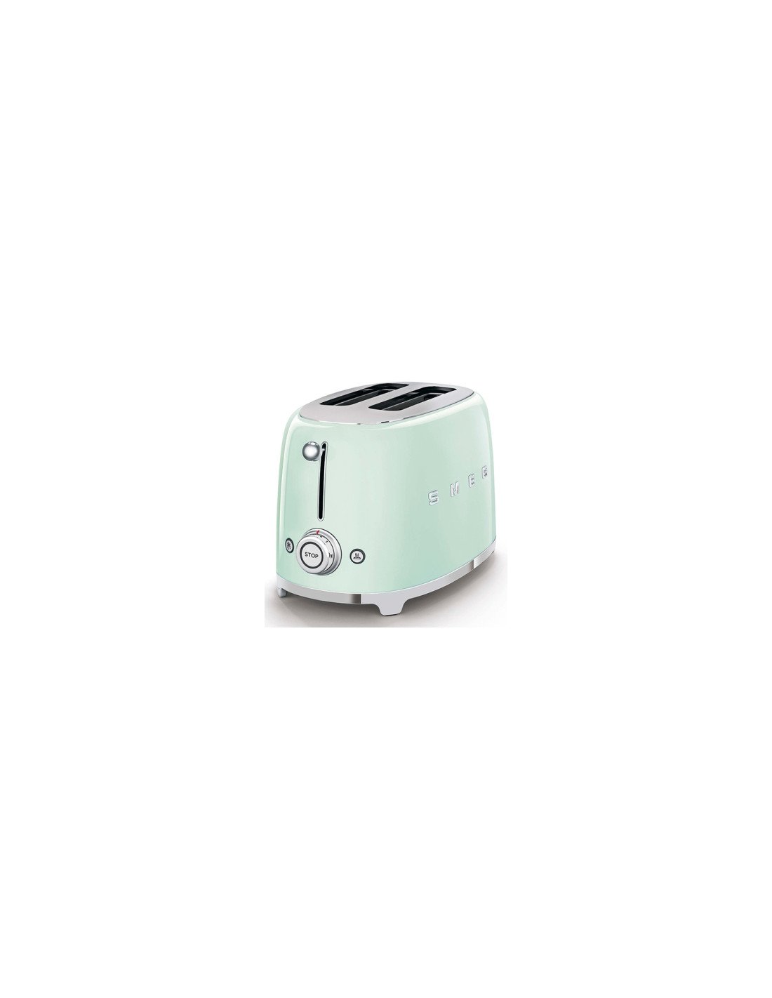 Smeg TSF01PGEU tostadora 6 2 rebanada(s) 950 W Verde
