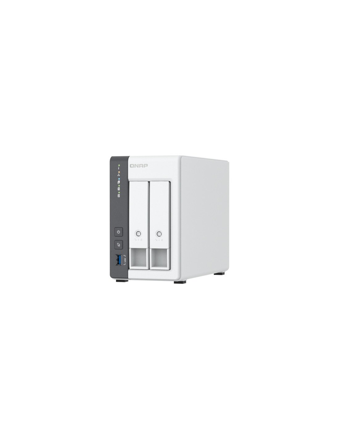 QNAP TS-216G servidor de almacenamiento NAS Torre Cortex-A Cortex-A55 4 GB Unidad de disco duro Blanco