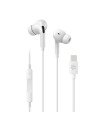 Celly UP1200TYPECWH auricular y casco Auriculares Alámbrico Dentro de oído Llamadas/Música USB Tipo C Blanco