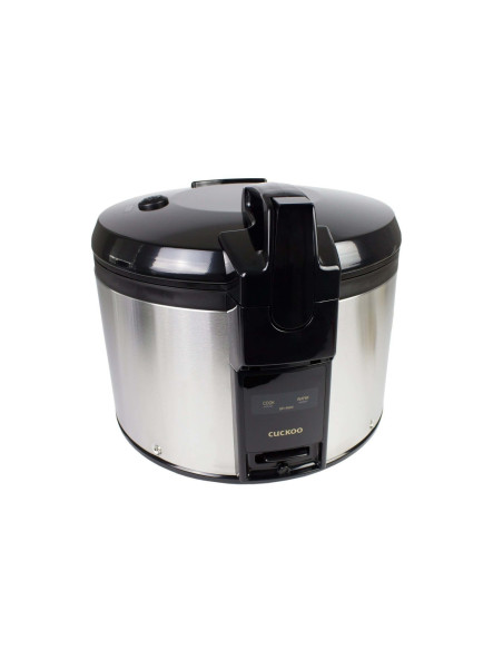 Cuckoo SR-4600 arrocera 4,6 L Negro, Acero inoxidable