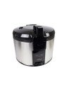 Cuckoo SR-4600 arrocera 4,6 L Negro, Acero inoxidable