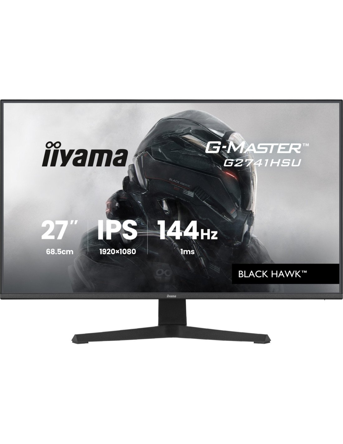 iiyama G-MASTER G2741HSU-B1 pantalla para PC 68,6 cm (27") 1920 x 1080 Pixeles Full HD Negro