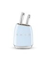 Smeg KBSF02PB juego de cuchillos y cubertería de cocina Bloque con ranuras para cuchillos
