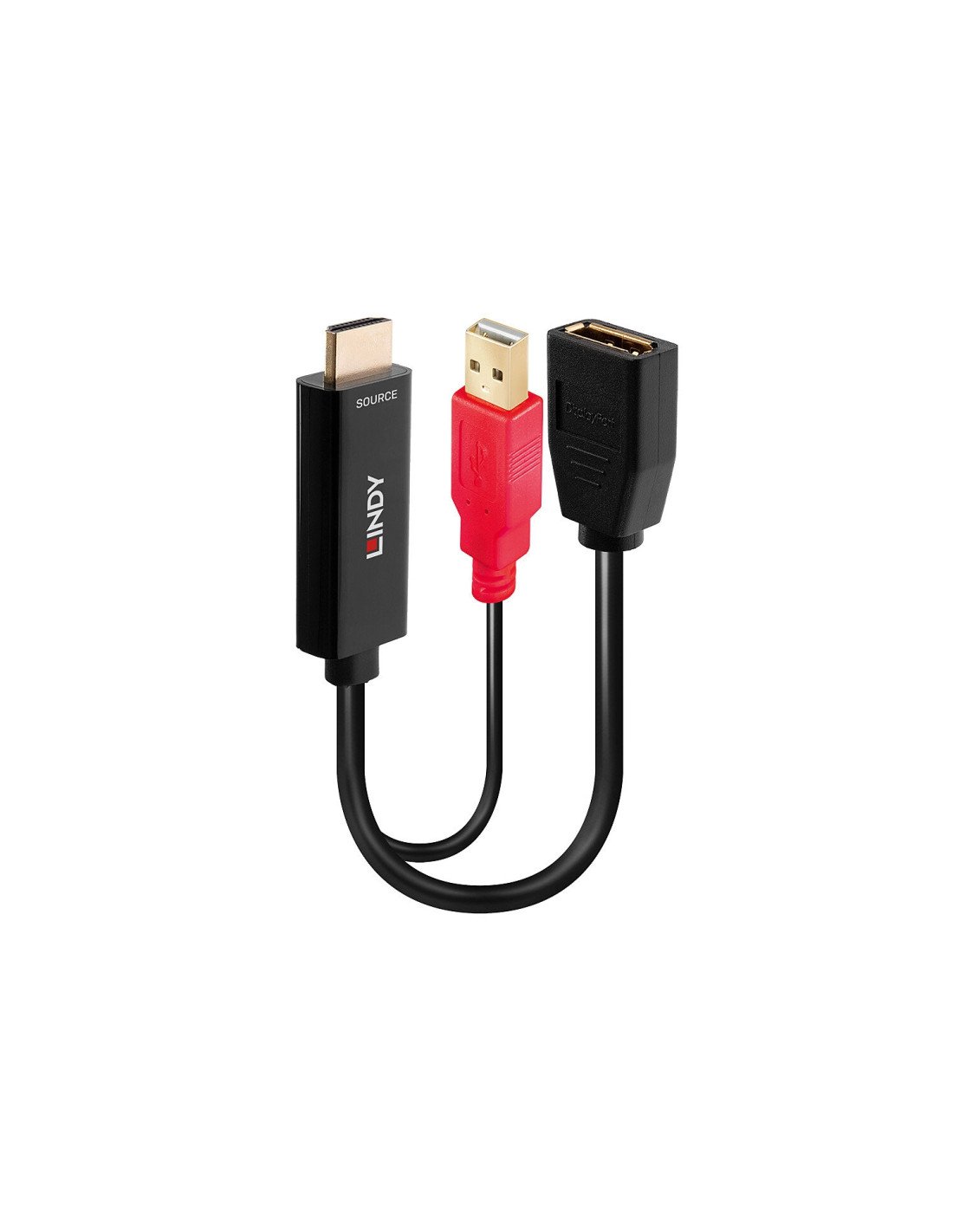 Lindy 38289 convertidor de señal de vídeo 3840 x 2160 Pixeles