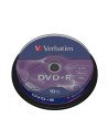 Dvd Verbatim DVD+R Matt Silver 4,7 GB 10 pieza(s) DVDVER00071B