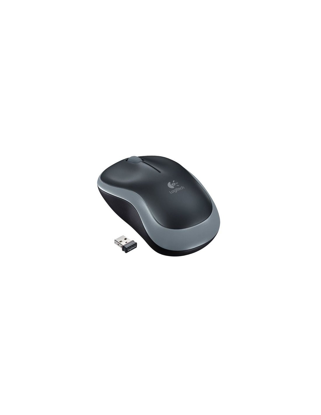 RATON OPTICO LOGITECH M185 WIRELESS NEGRO