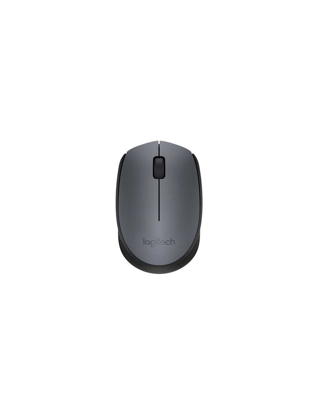 RATON INALÁMBRICO LOGITECH M170 NEGRO/GRIS - 2.4GHZ - NANO RECEPTOR USB