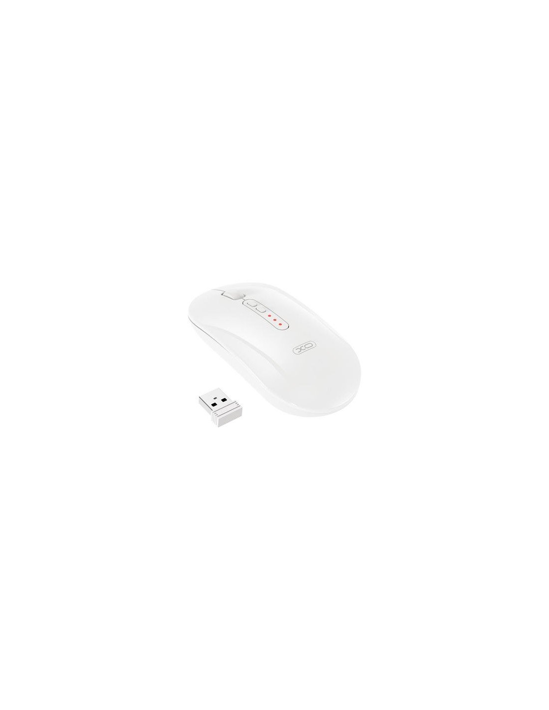 RATON INALAMBRICO WIRELESS / BLUETOOTH 1600DPI BLANCO M13 XO