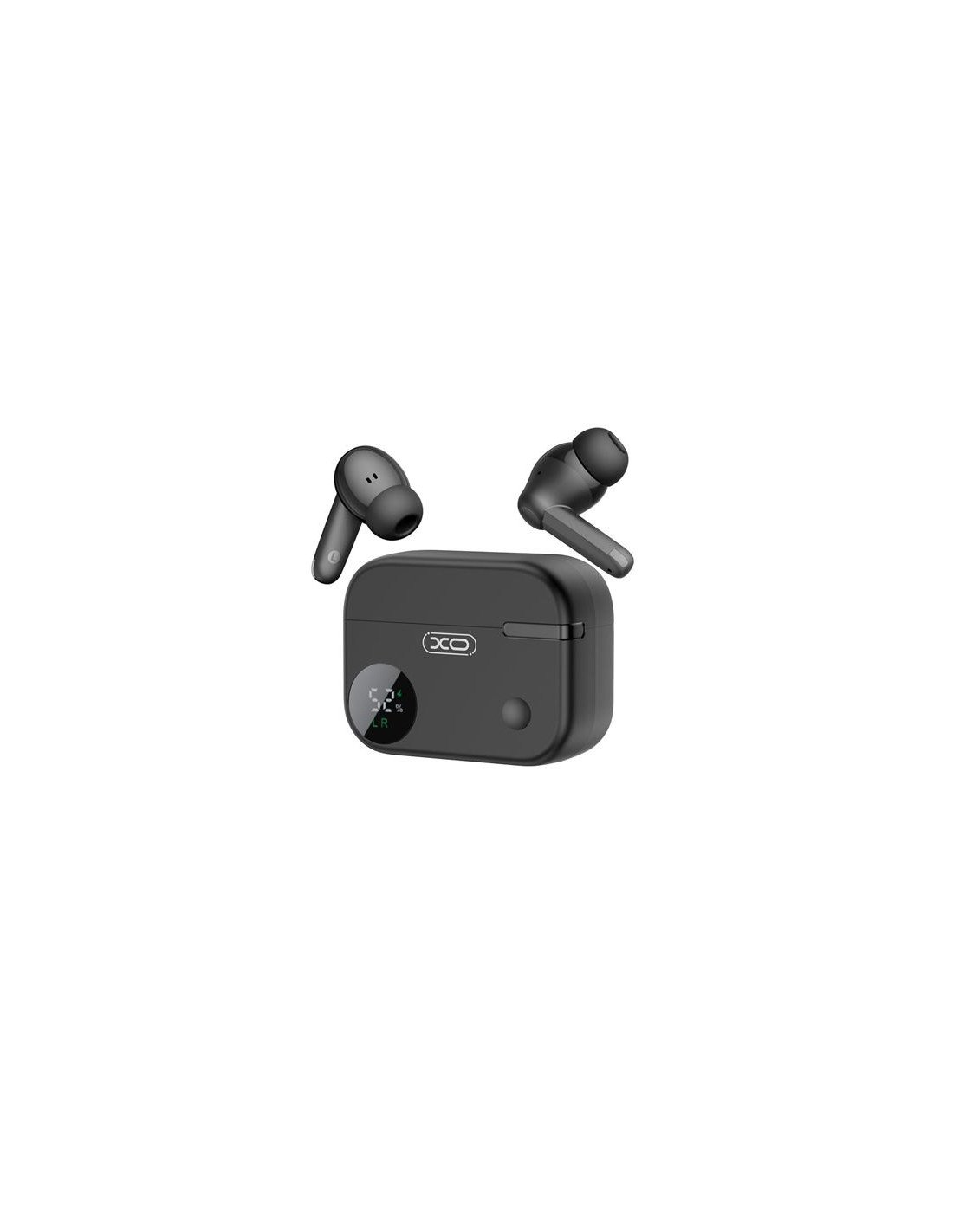 AURICULARES TWS CON CAJA LCD G34 NEGRO XO