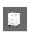 ArtExport Cajonera móvil PRESTO 3 cajones blanco