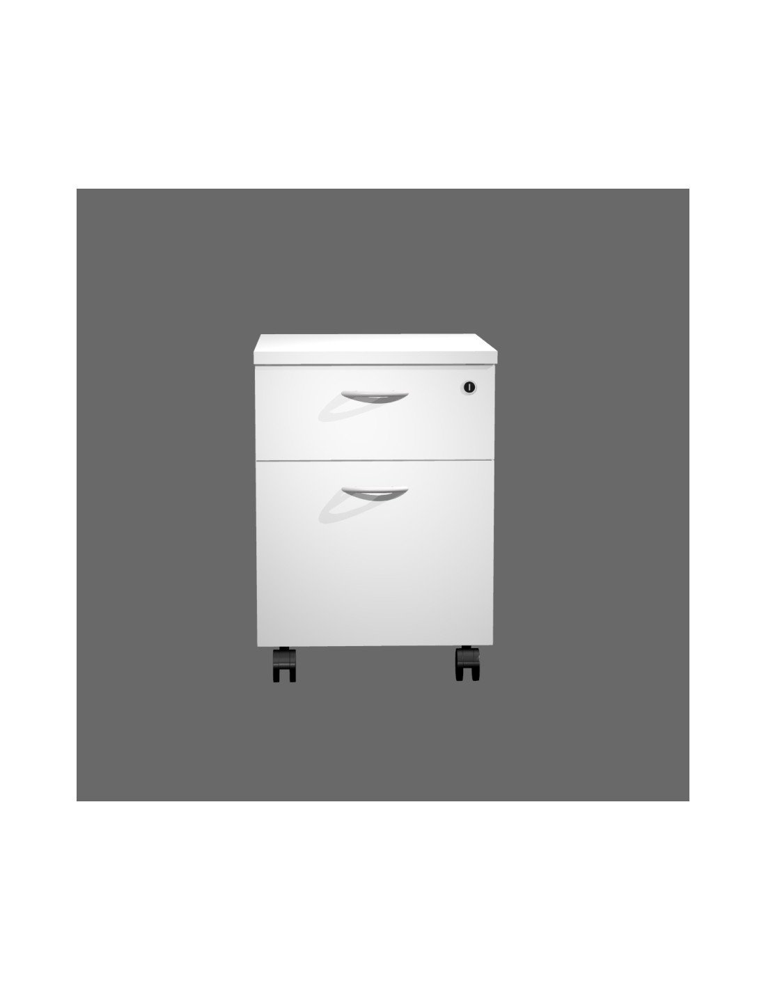 ArtExport Cajonera móvil PRESTO 2 cajones blanco