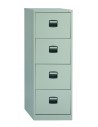 Archivador Bisley 4 cajones A4 40cm gris
