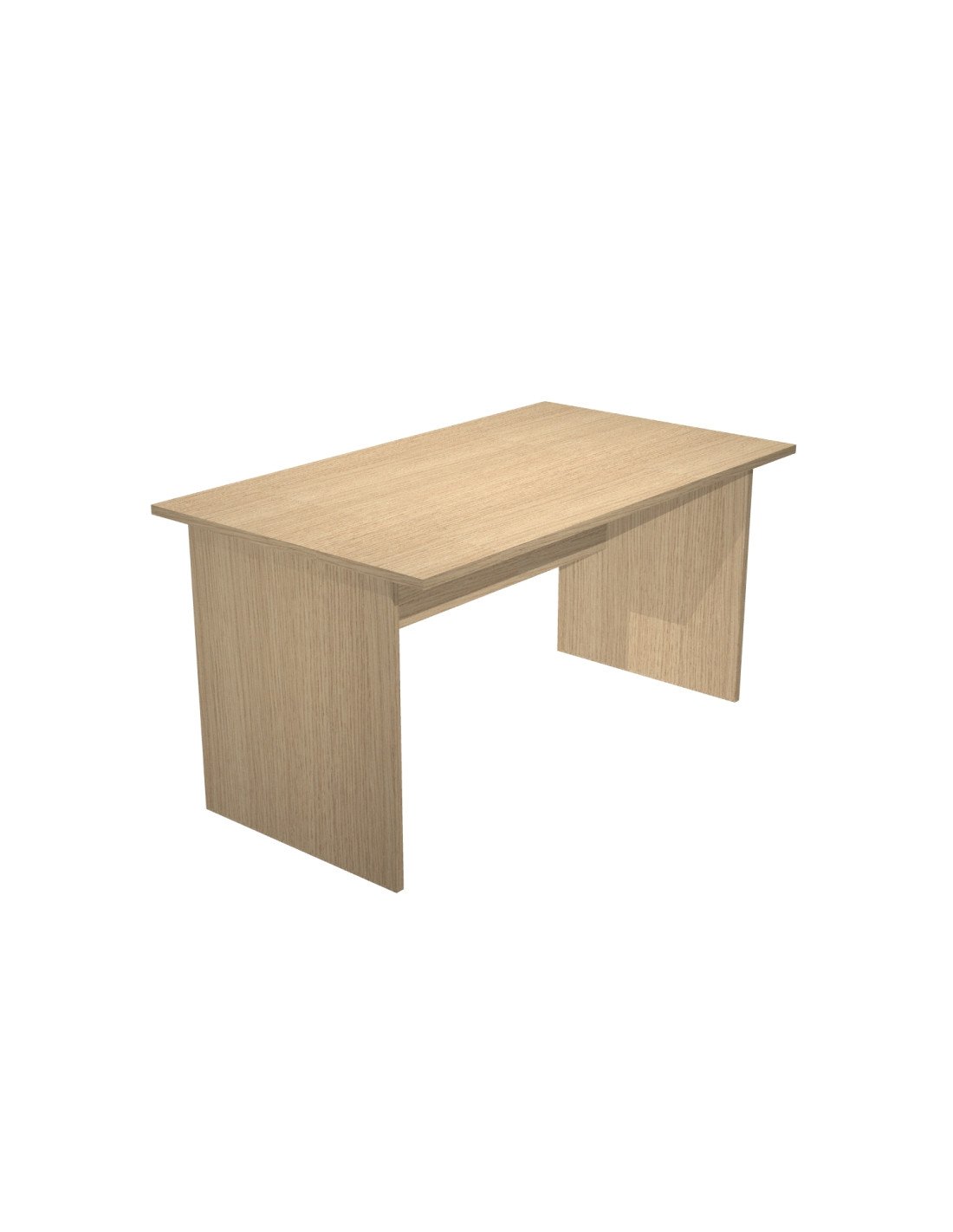 Mesa oficina Presto 140 roble pata panel