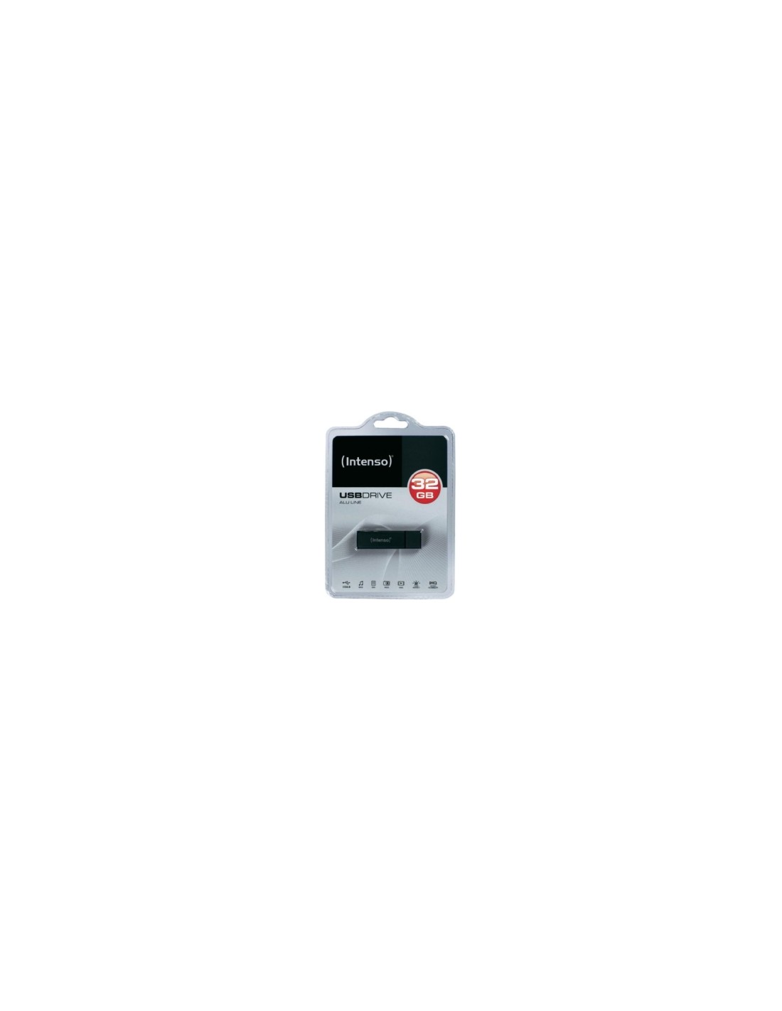 MEMORIA USB 2.0 ALU LINE ANTRACITA INTENSO 32GB 3521481