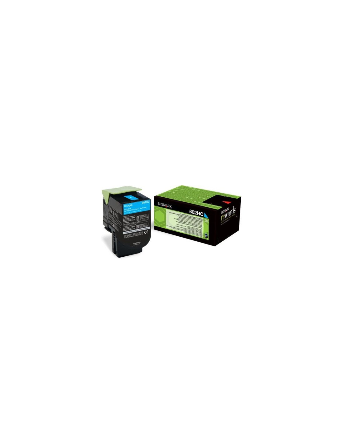 CARTUCHO LEXMARK 802HC CYAN 80C2HC0