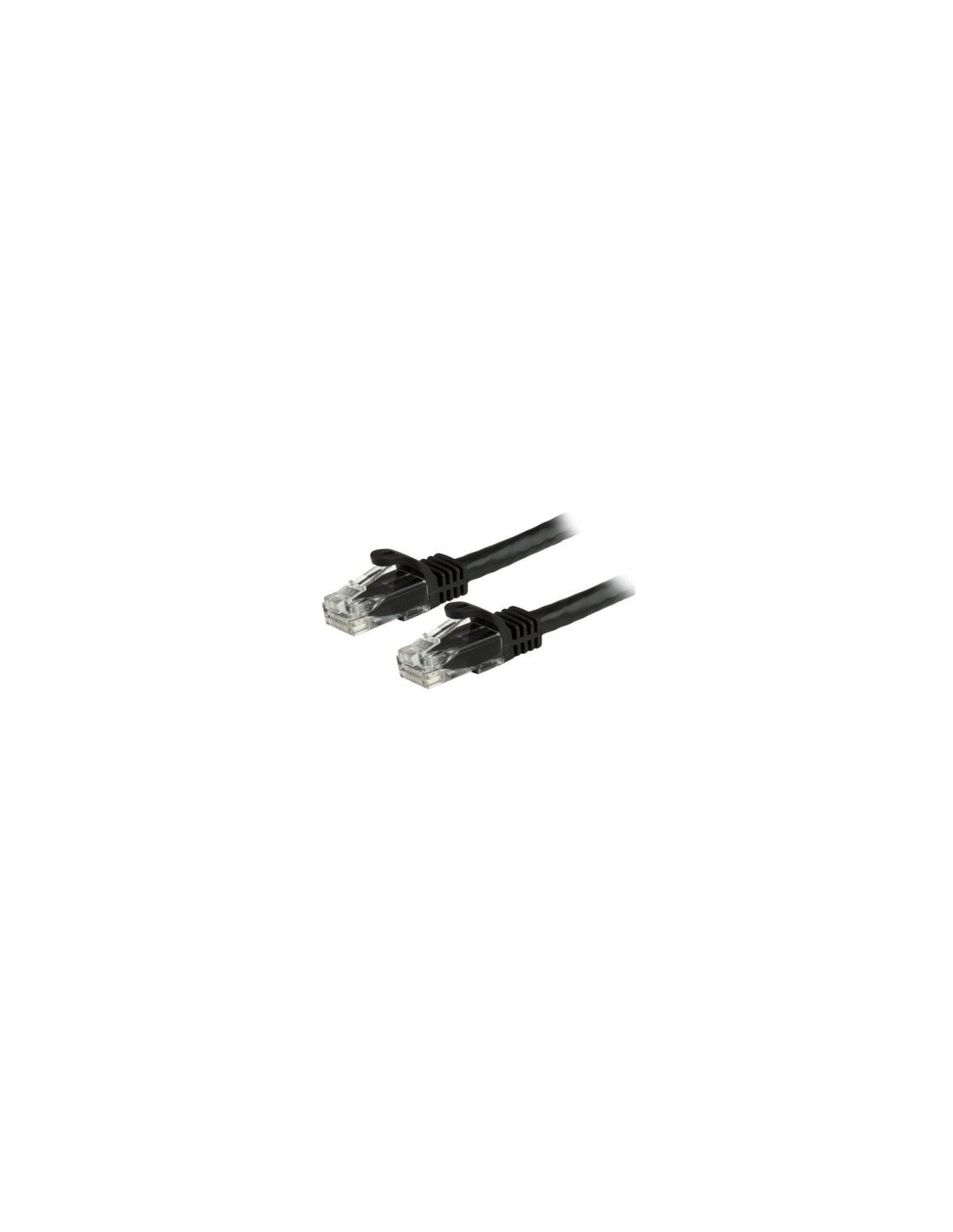 StarTech.com Cable de Red Cat6 con Conectores Snagless RJ45 - 30.4m Negro - N6PATCH100BK