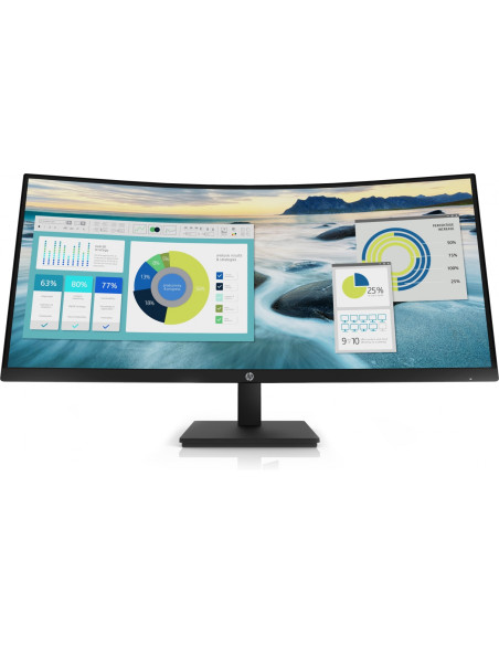 HP Monitor curvo P34hc G4 WQHD USB-C