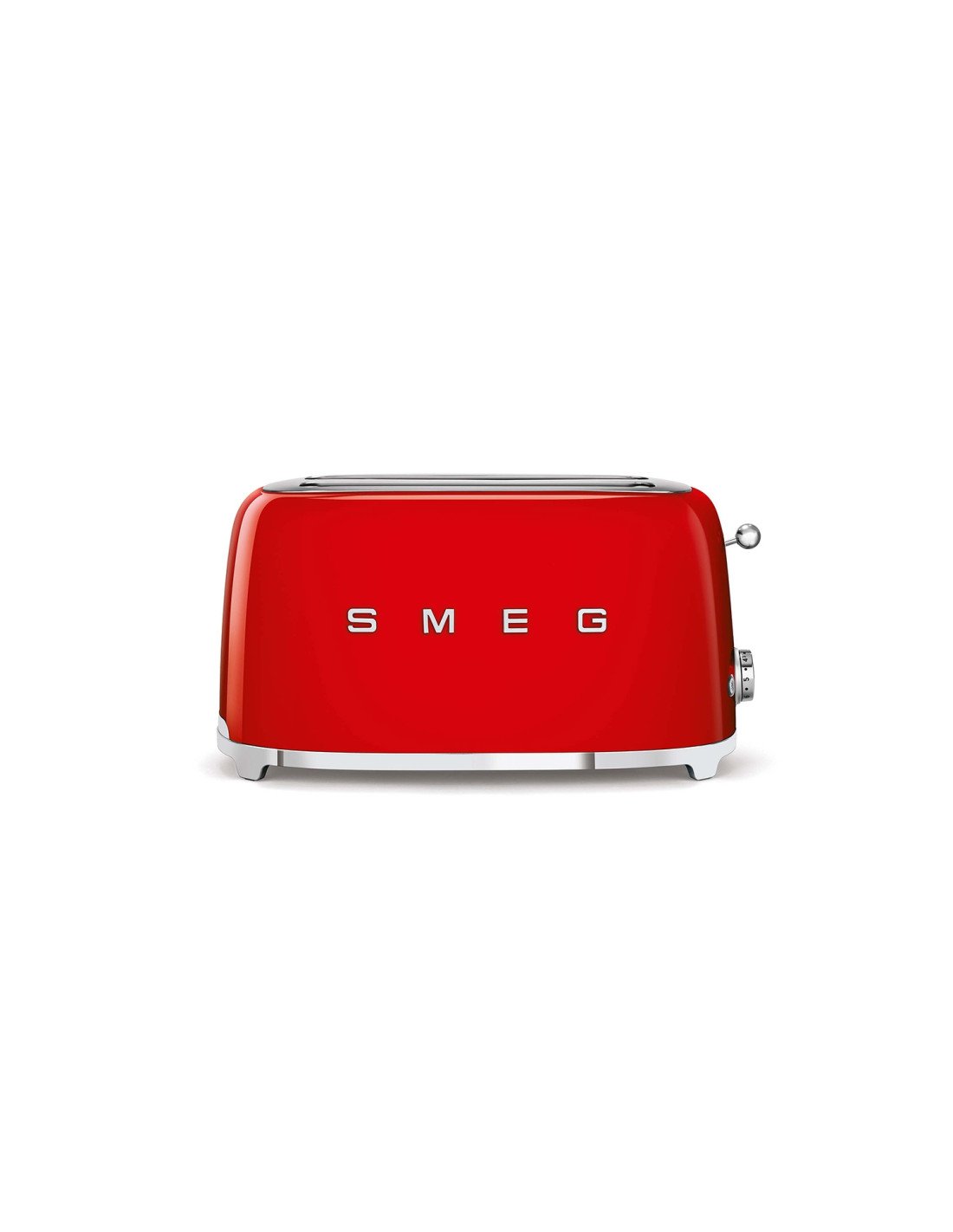 Smeg TSF02RDEU tostadora 6 4 rebanada(s) 1500 W Rojo
