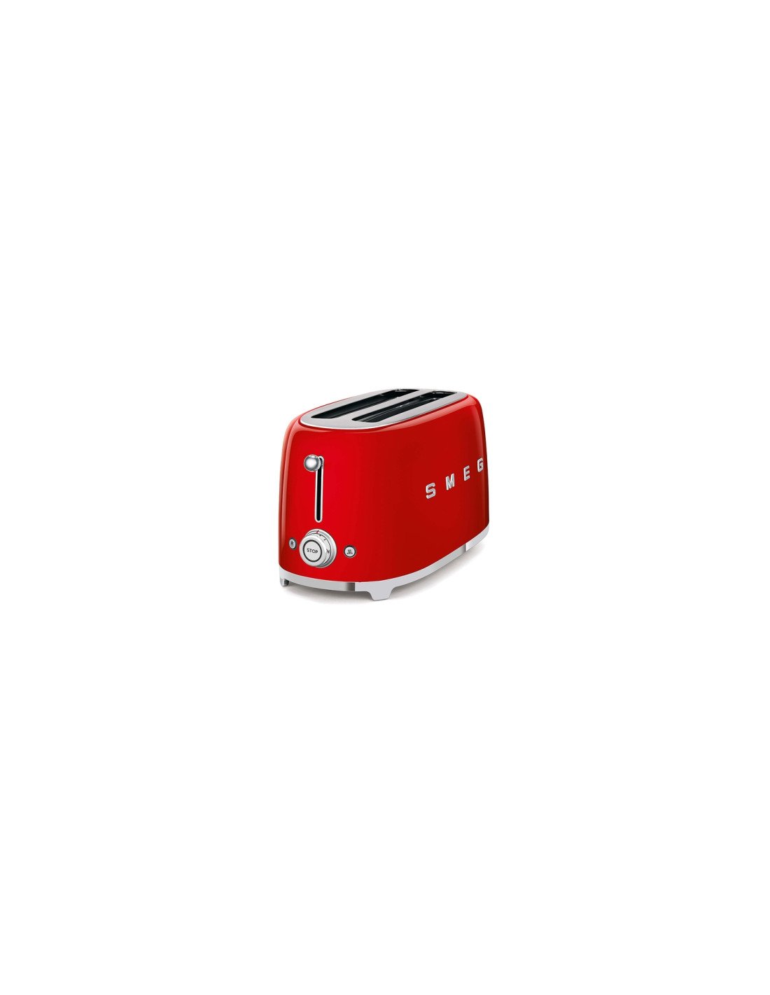 Smeg TSF02RDEU tostadora 6 4 rebanada(s) 1500 W Rojo