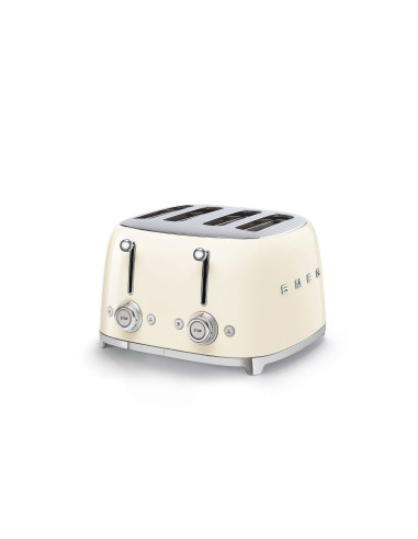 Smeg TSF03CREU tostadora 6 4 rebanada(s) 2000 W Crema de color