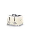 Smeg TSF03CREU tostadora 6 4 rebanada(s) 2000 W Crema de color