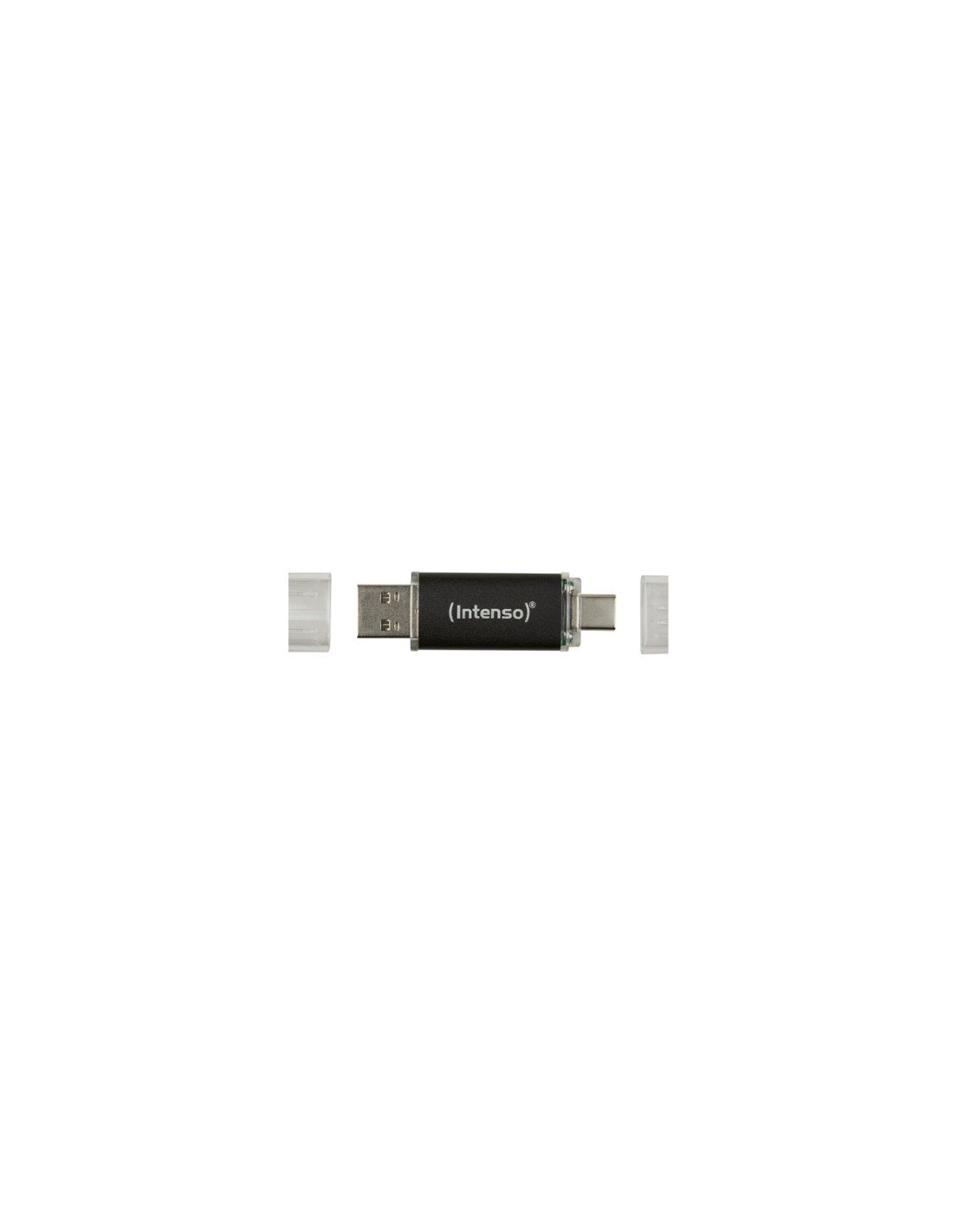 Intenso Twist Line unidad flash USB 256 GB USB Type-A / USB Type-C 3.2 Gen 1 (3.1 Gen 1) Antracita