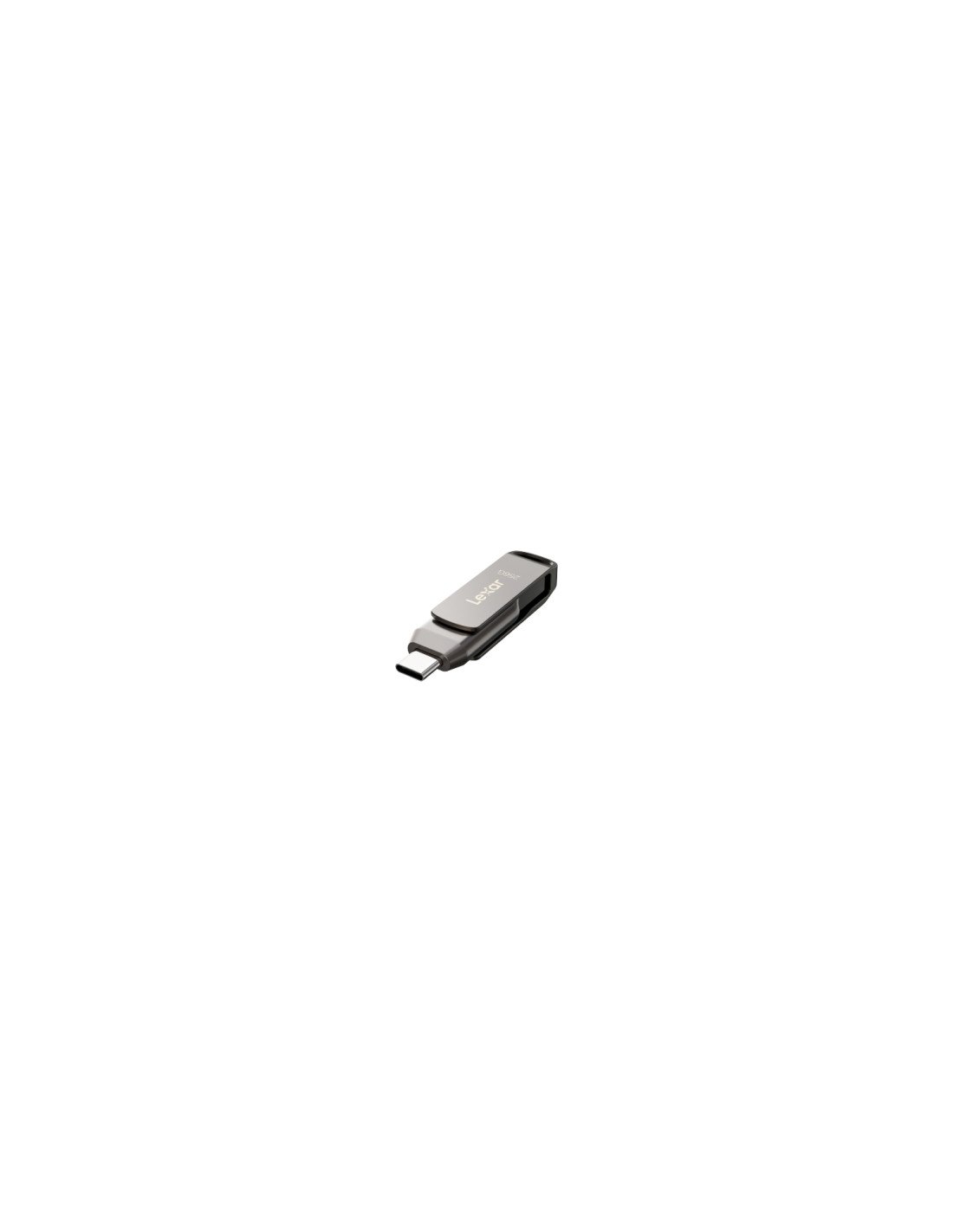 Lexar JumpDrive LJDD400256G-BNQNG unidad flash USB 256 GB USB Tipo C 3.2 Gen 1 (3.1 Gen 1) Gris
