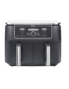 Ninja AF400EU freidora Doble 9,5 L Independiente 2470 W Freidora de aire caliente Negro