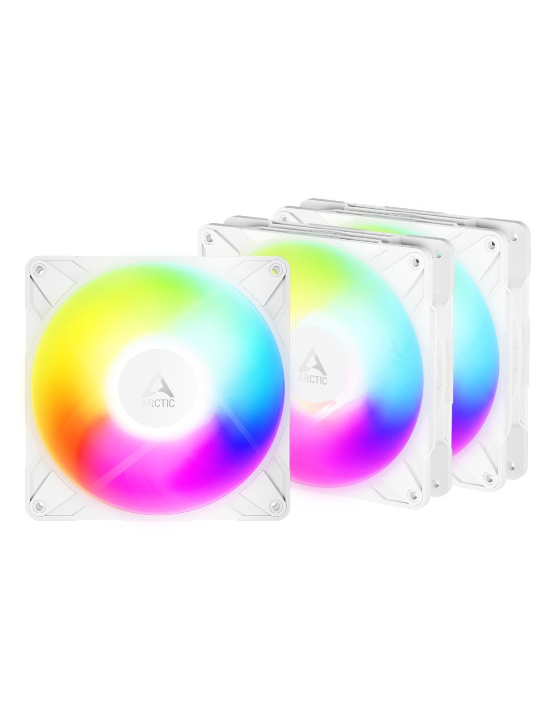 ARCTIC Freezer P14 Pro Reverse A-RGB (White) - 3 Pack Carcasa del ordenador Ventilador 14 cm Blanco 3 pieza(s)