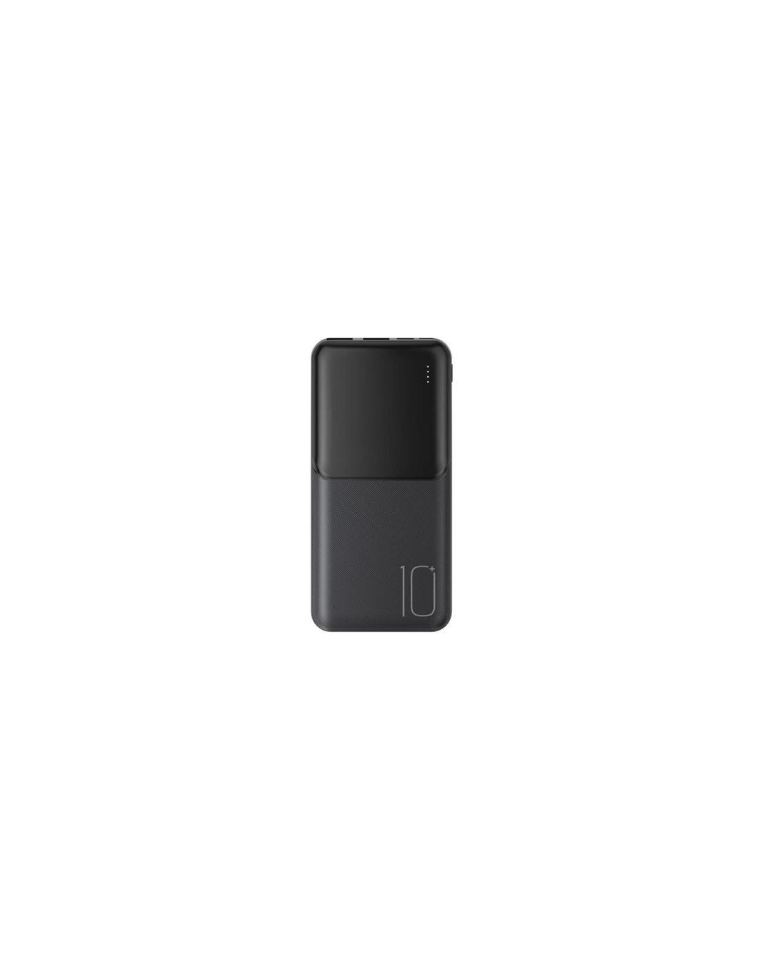 POWERBANK 10000MAH 2 SALIDAS NEGRO PR251 XO