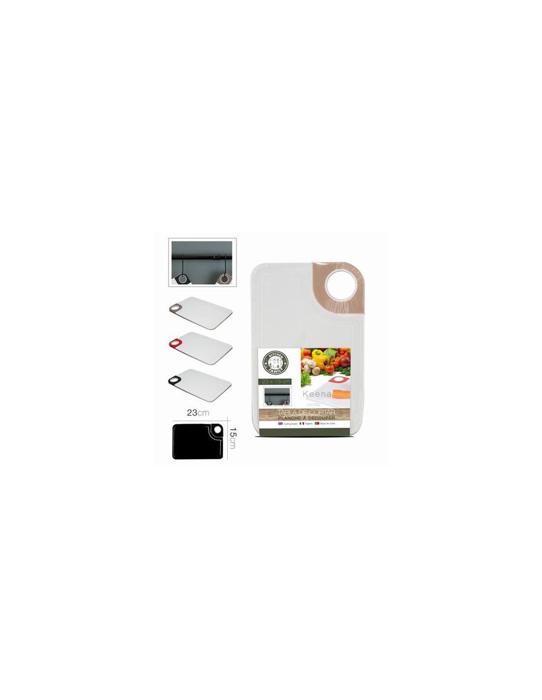 TABLA DE CORTAR PLASTICA 23X15CM