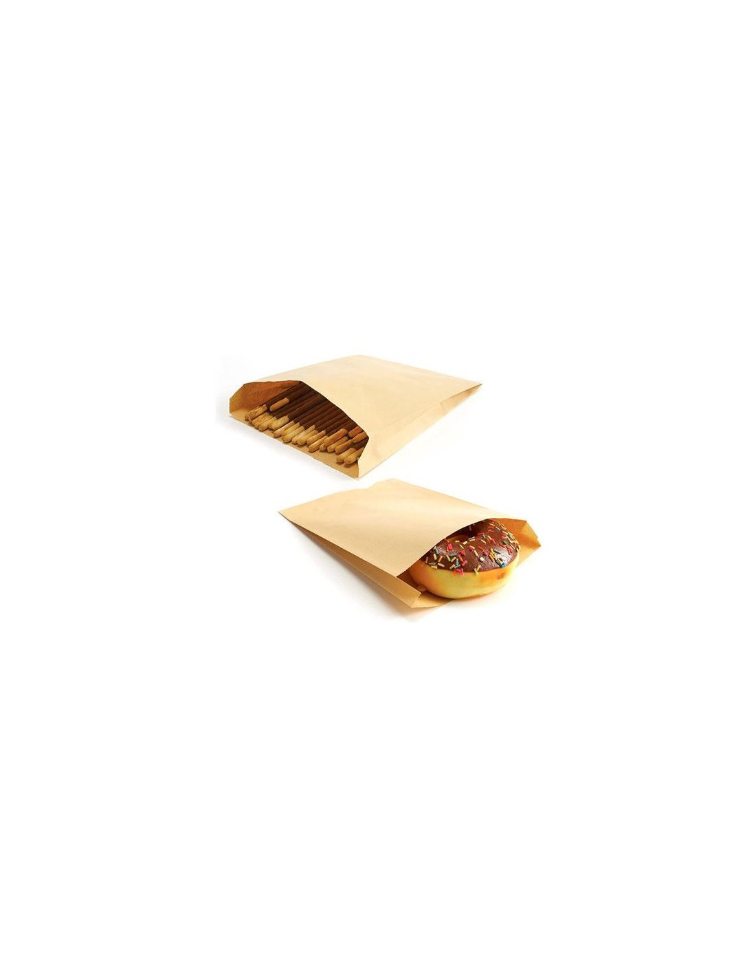 PACK 20 BOLSAS KRAFT BIODEGRADABLE 16X24CM ALGON