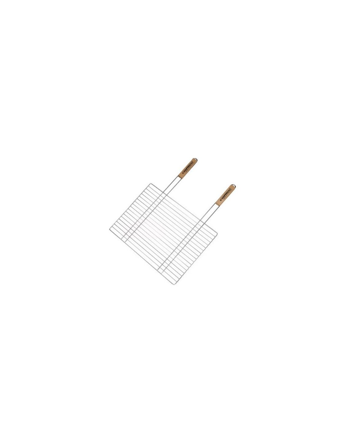 PARRILLA RECTANGULAR 67X40CM CON MANGO MADERA CAMPINGAZ