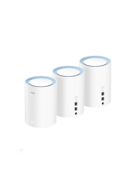 Cudy M1200 3-PACK sistema Wi-Fi Mesh (Wi-Fi en malla) Doble banda