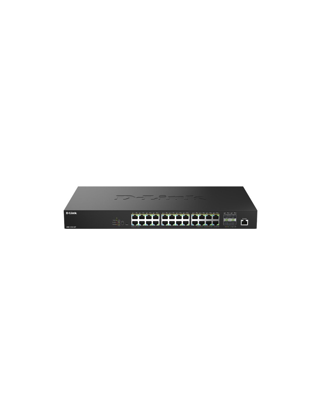 D-Link DMS-1250-28P/E switch Gestionado L2 2.5G Ethernet (100/1000/2500) Energía sobre Ethernet (PoE) Negro