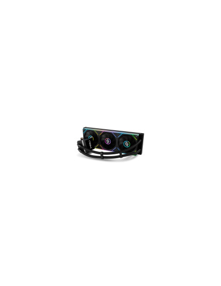NOX Hummer M-360 LCD|Kit RL Magnético ARGB Negro