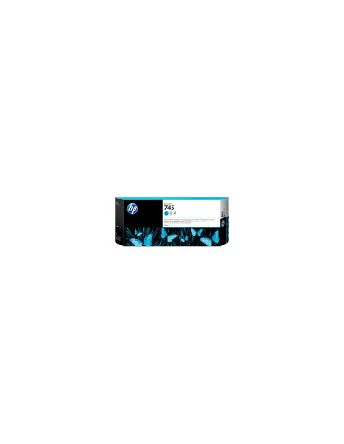 HP Cartucho de tinta DesignJet 745 cian de 300 ml