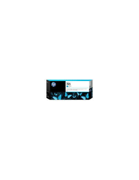 HP Cartucho de tinta DesignJet 745 cian de 300 ml