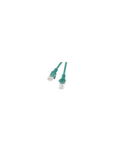 LATIGUILLO DE RED LANBERG RJ45 UTP CAT 6 0.25M VERDE PCU6-10CC-0025-G