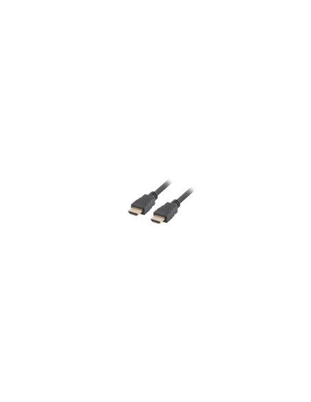 CABLE LANBERG HDMI MACHO A HDMI MACHO RESOLUCION HASTA 2160P 3840X2160 30HZ 1M NEGRO CA-HDMI-11CC-0010-BK
