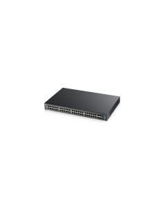 Zyxel XGS2210-52 Gestionado L2 Gigabit Ethernet (10/100/1000) 1U Negro