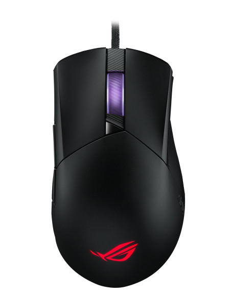 ASUS ROG Gladius III ratón mano derecha USB tipo A Í“ptico 19000 DPI Negro